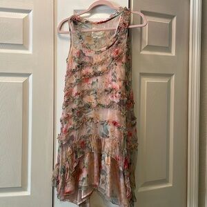 Johnny Was gorgeous  silk dress, wore once.